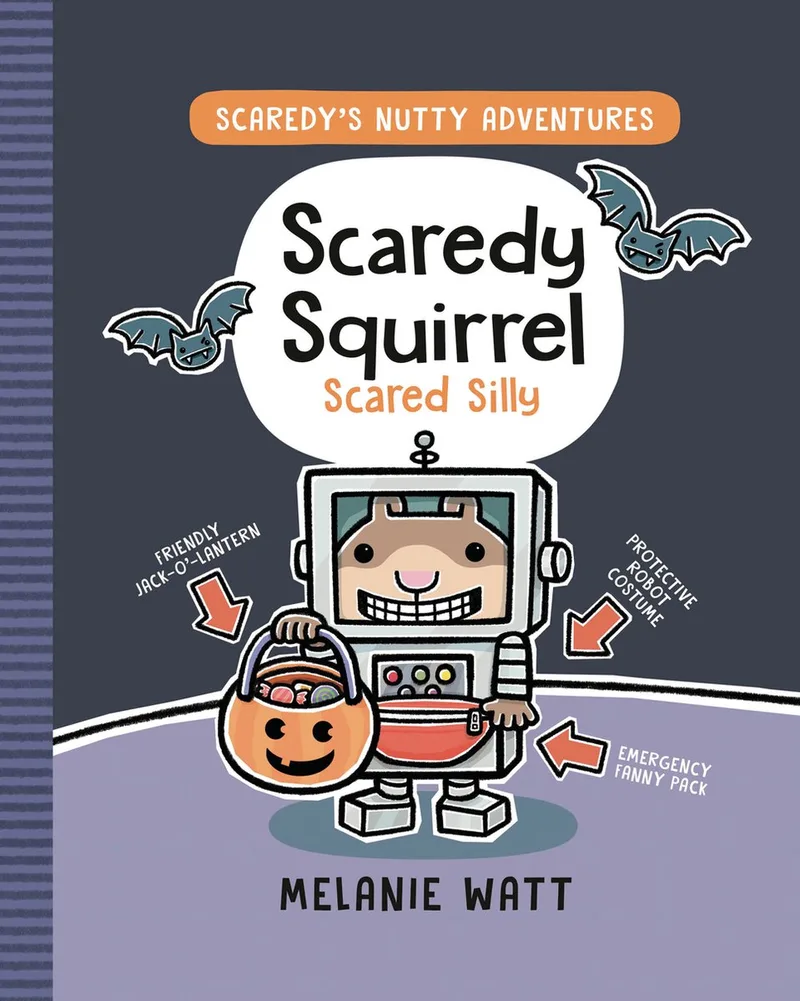 Scaredy Squirrel Scared Silly von Tundra Books – Buchfoto