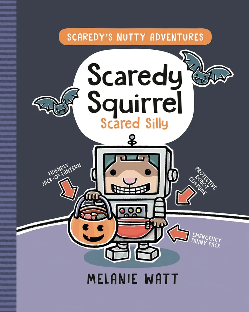 Scaredy Squirrel Scared Silly von Tundra Books – Buchfoto