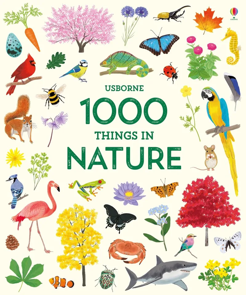 1000 Things in Nature von Usborne – Buchfoto