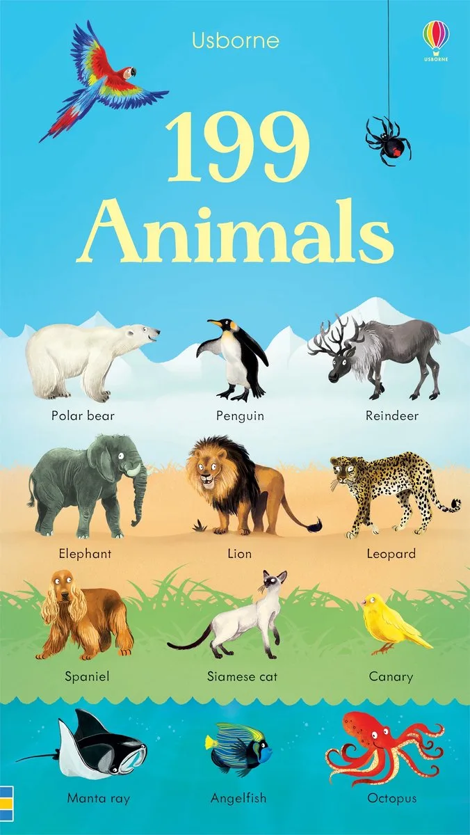 199 Animals von Usborne – Buchfoto