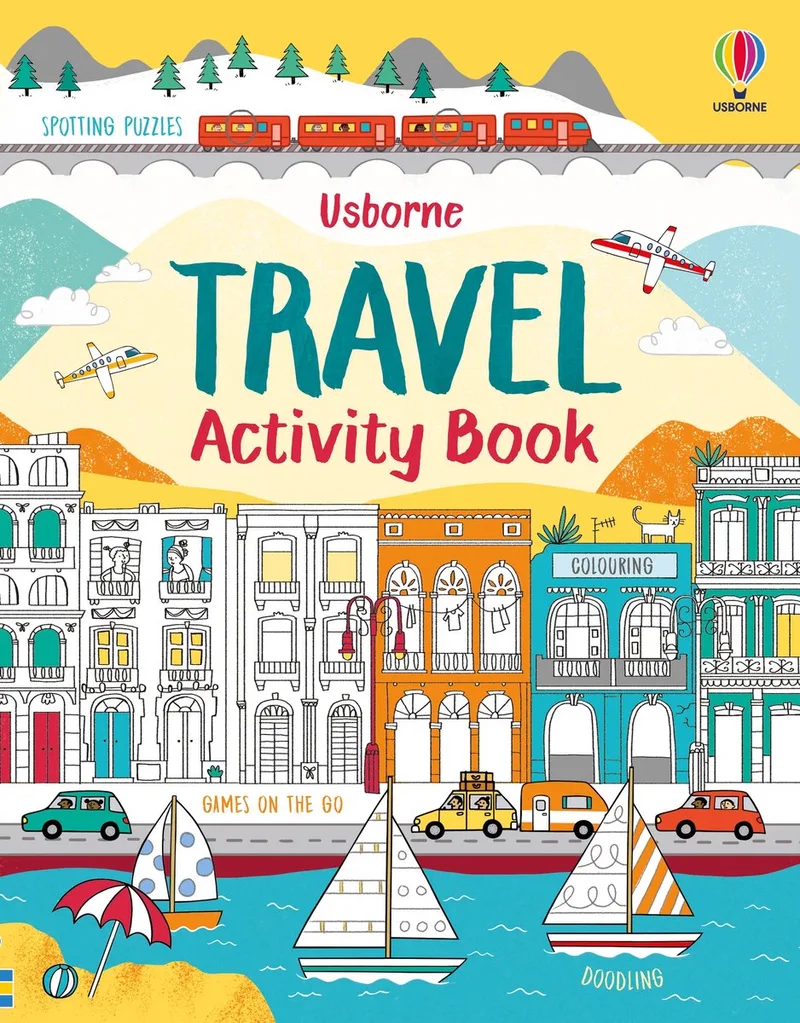Activity Book- Travel Activity Book von Usborne – Buchfoto