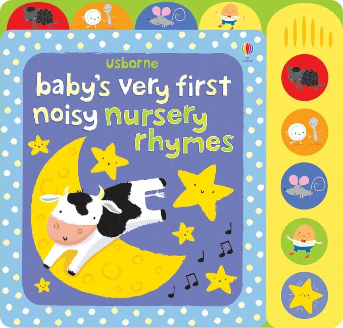 Baby's Very First Books- Baby's Very First Noisy Nursery Rhymes van Usborne – boekfoto