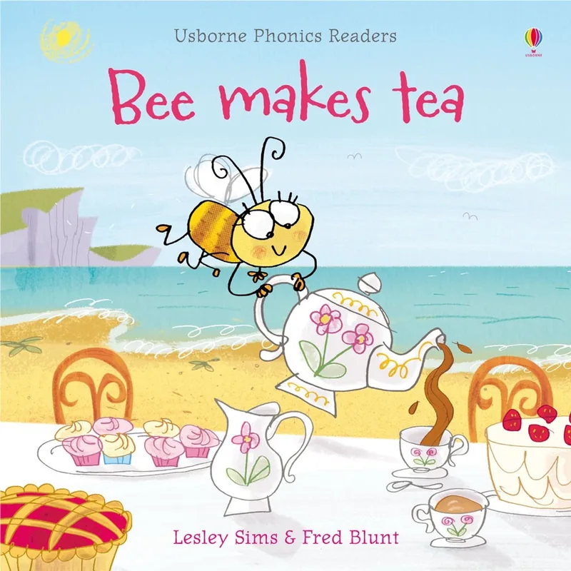 Bee Makes Tea fra Usborne – billede af bogen