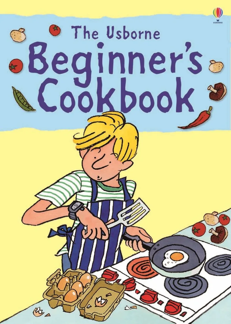 Beginners Cookbook SPIRAL de Usborne – photo du livre