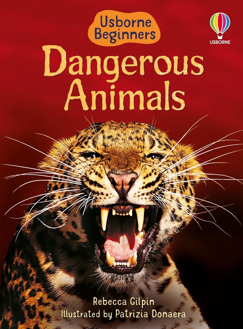 Beginners Dangerous Animals fra Usborne – billede af bogen
