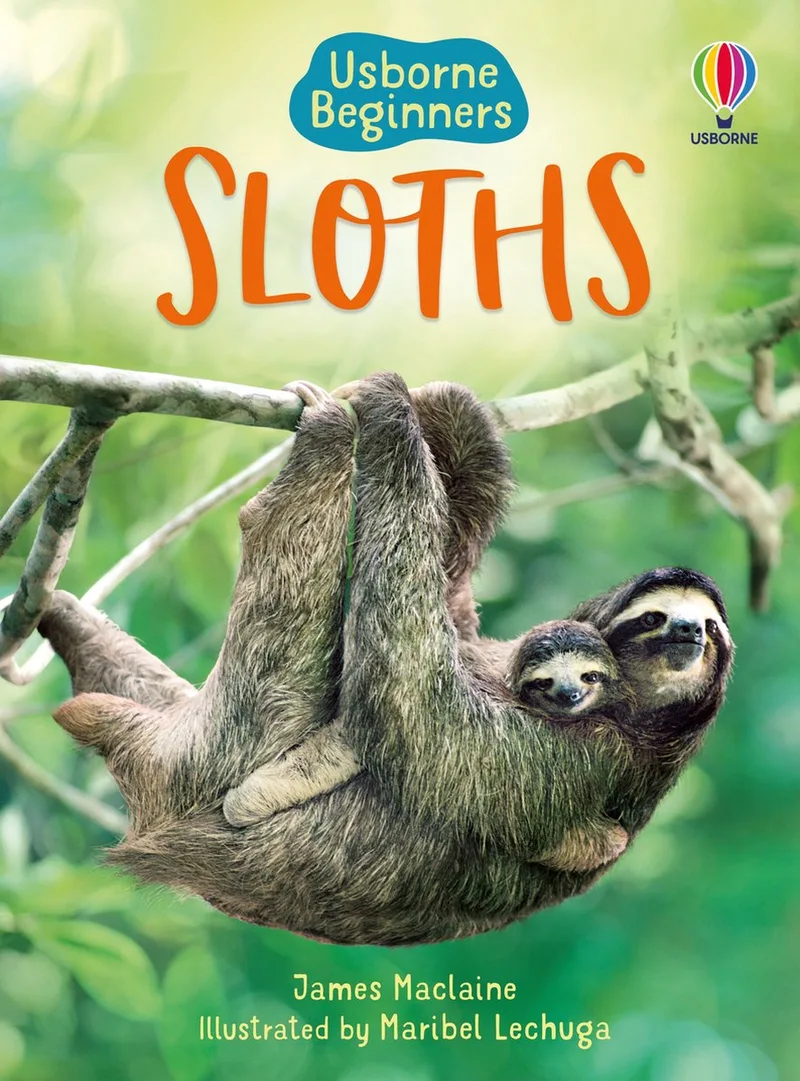 Beginners- Sloths fra Usborne – billede af bogen