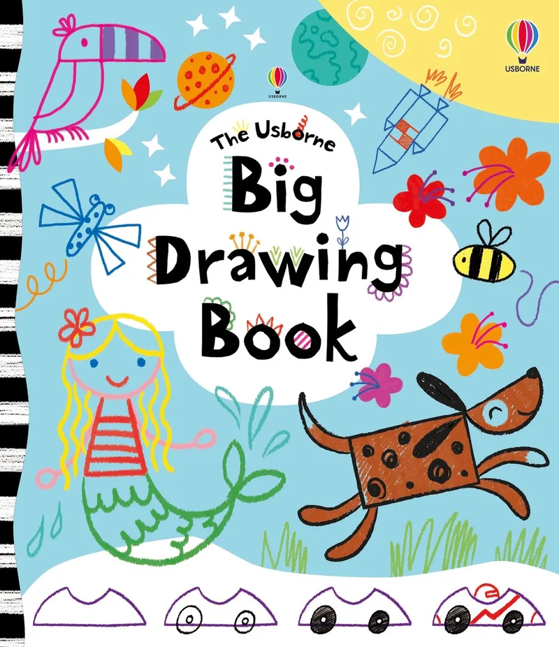 Big Drawing Book von Usborne – Buchfoto