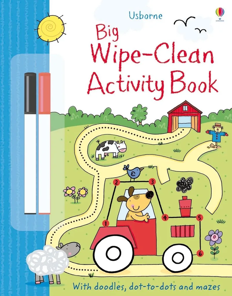 Big Wipe Clean Activity Book von Usborne – Buchfoto