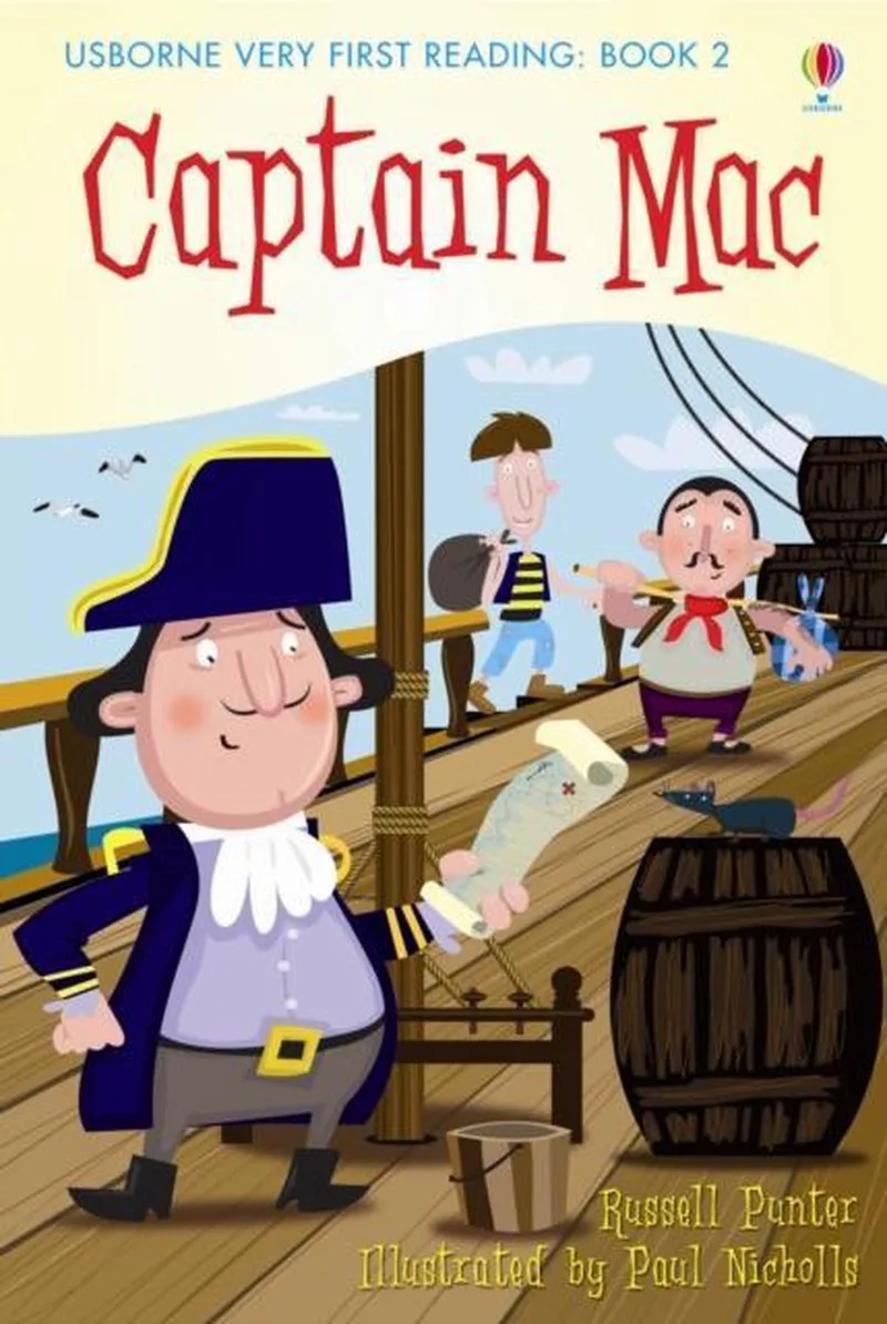 Captain Mac de Usborne – photo du livre