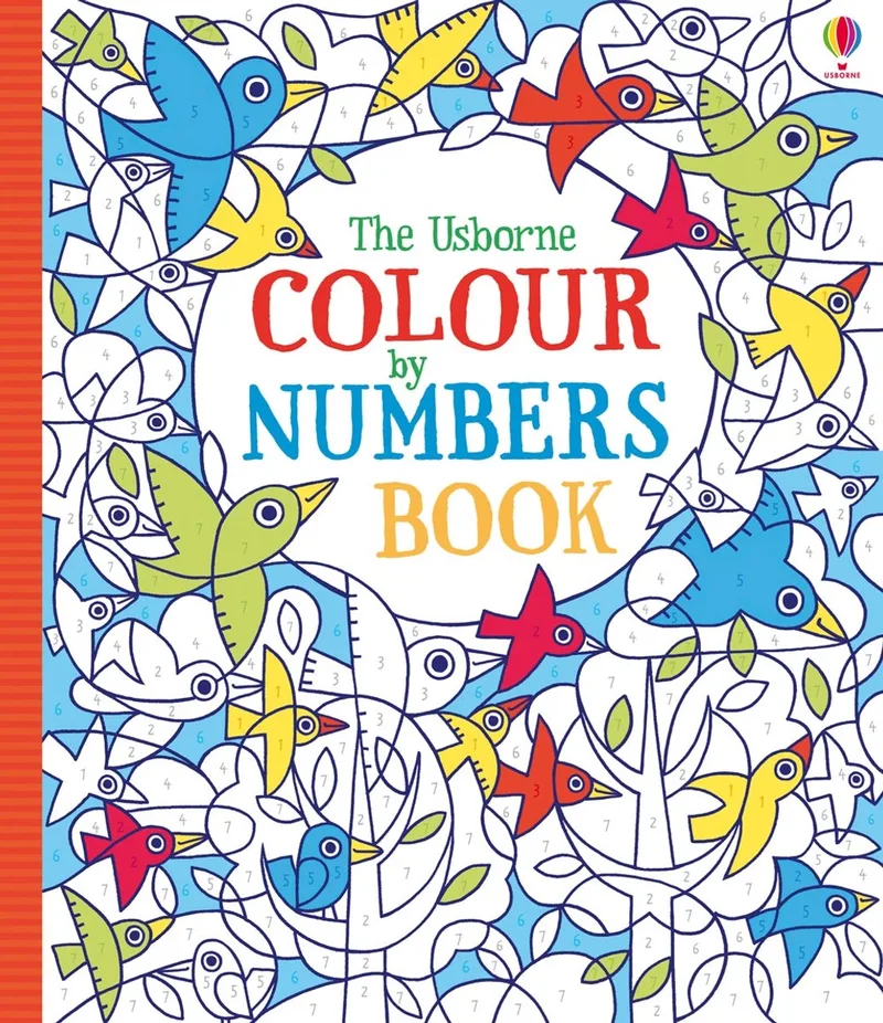 Colour By Numbers Book von Usborne – Buchfoto