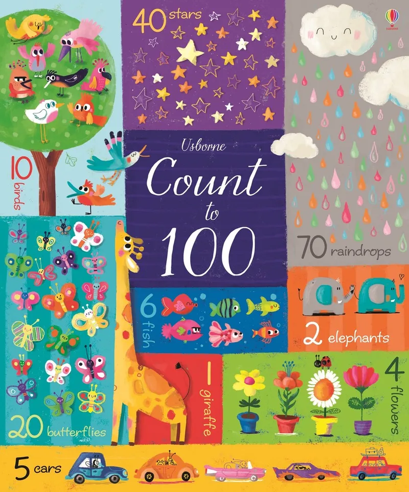 Count To 100 von Usborne – Buchfoto