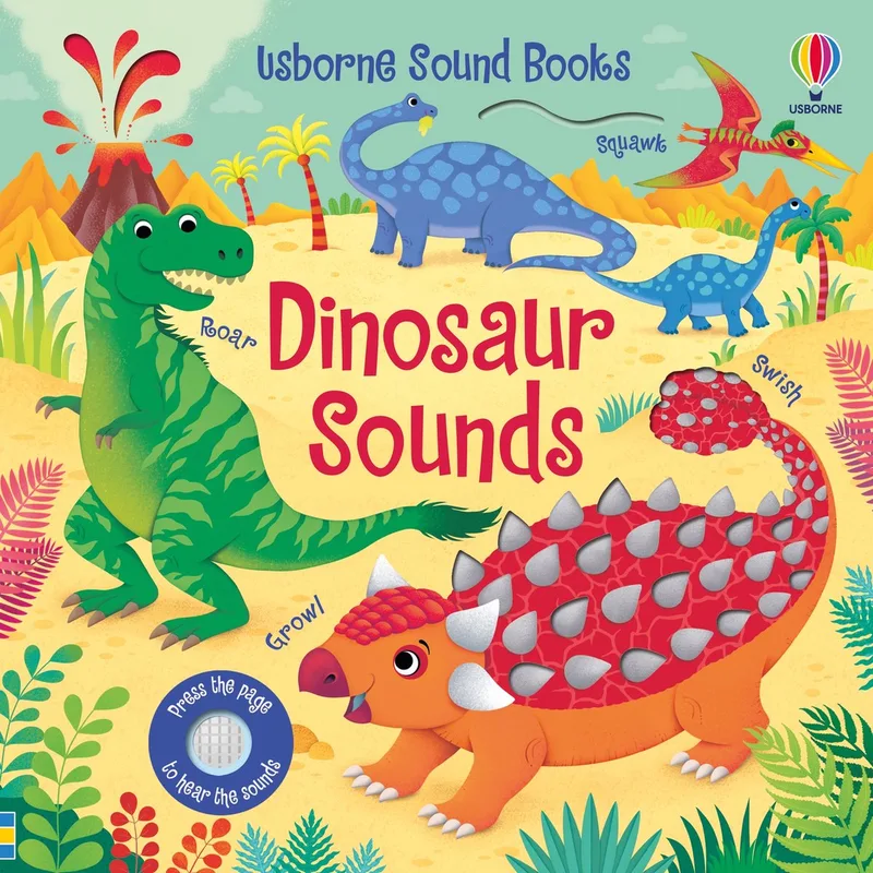 Dinosaur Sounds von Usborne – Buchfoto