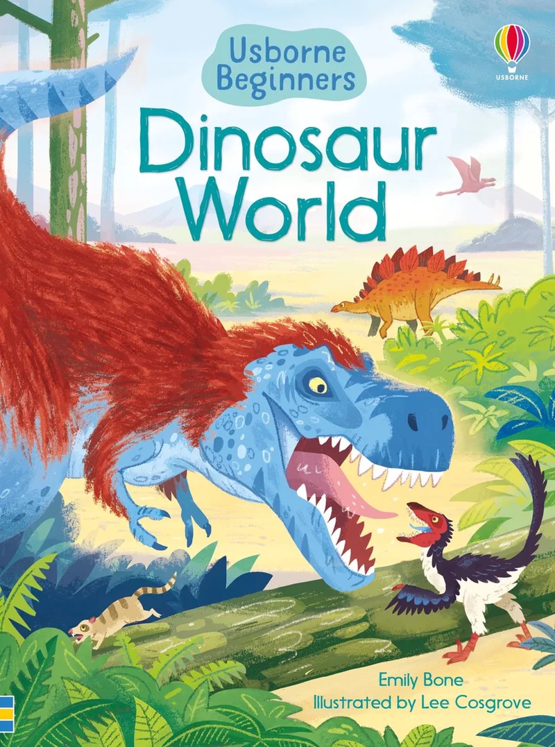 Dinosaur World fra Usborne – billede af bogen