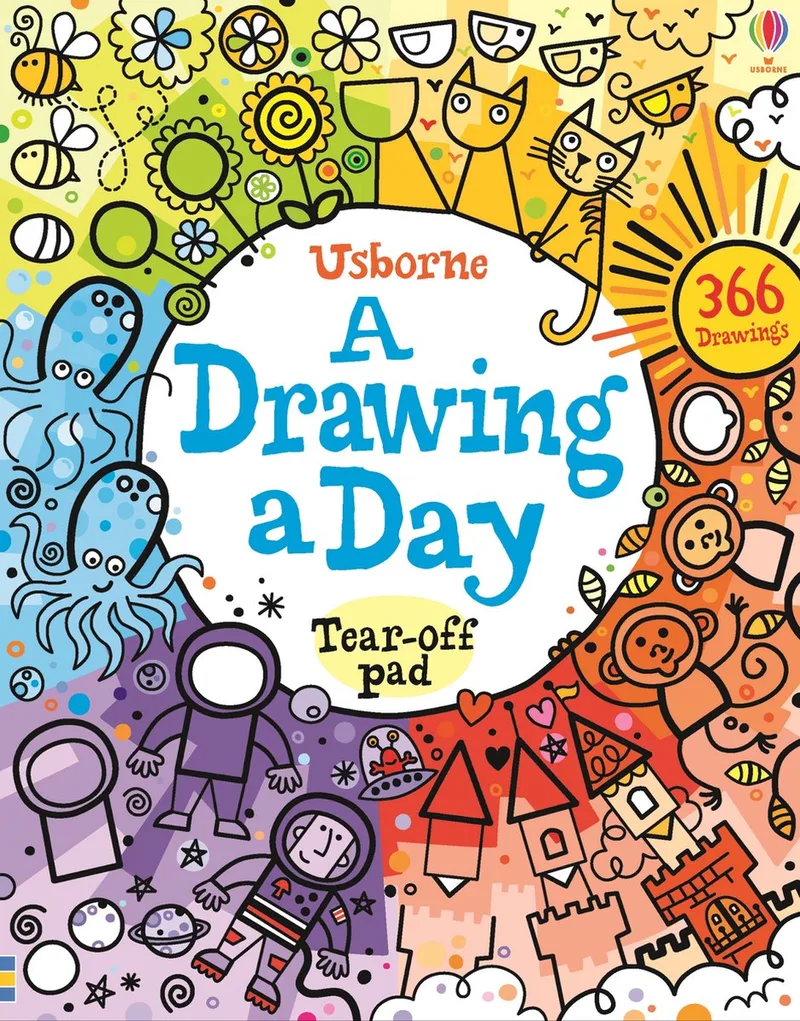 Drawing A Day von Usborne – Buchfoto