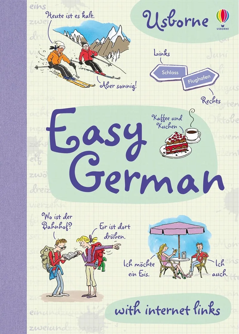 Easy German von Usborne – Buchfoto