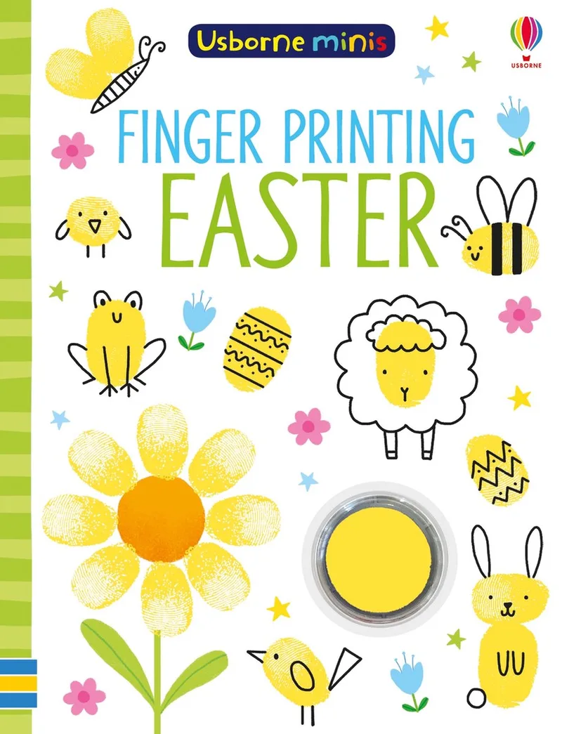 Finger Printing Easter de Usborne – photo du livre