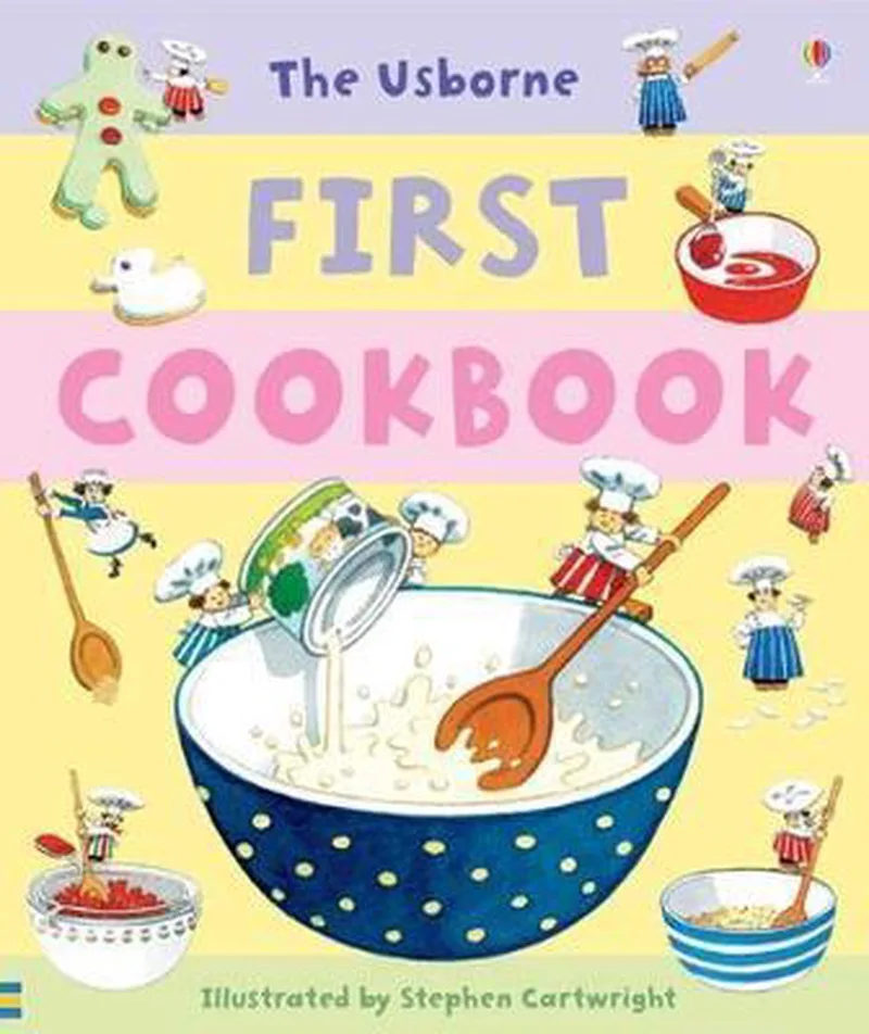 First Cookbook fra Usborne – billede af bogen