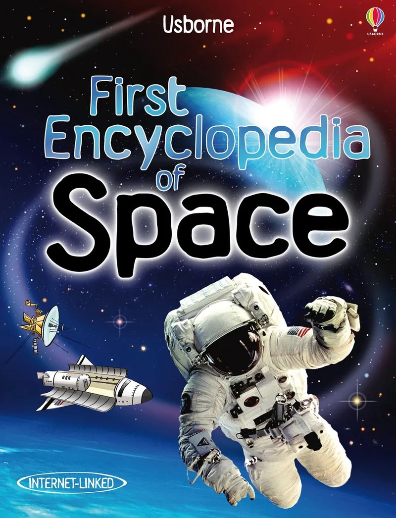 First Encyclopedias Space von Usborne – Buchfoto