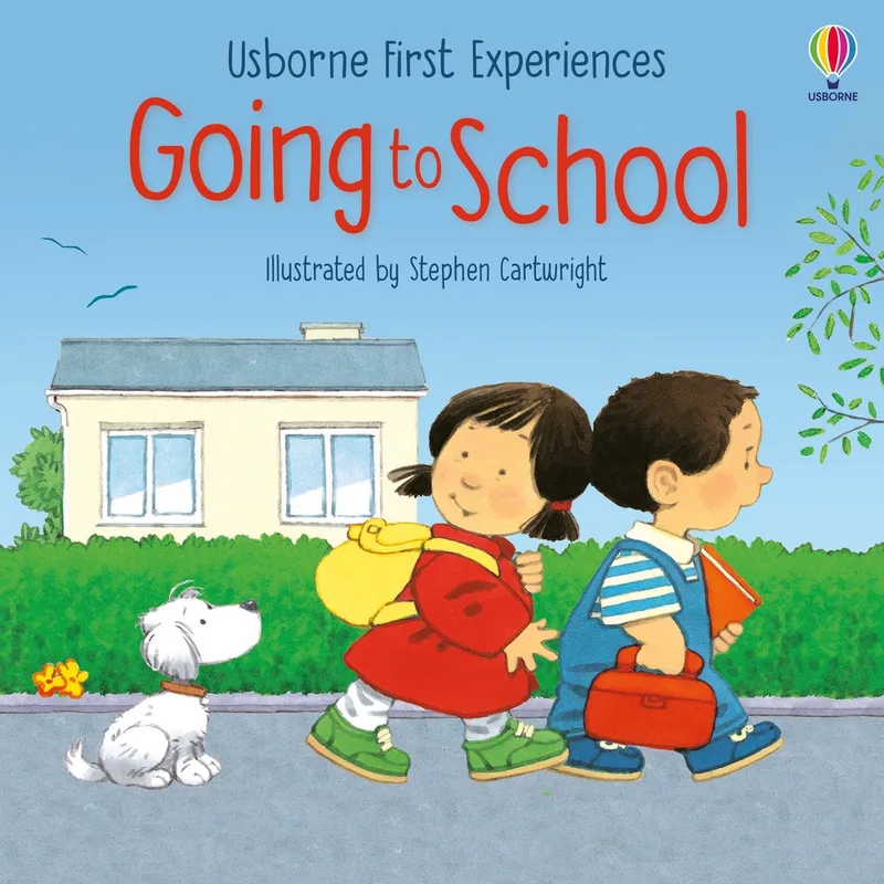 First Experiences- Going to School van Usborne – boekfoto