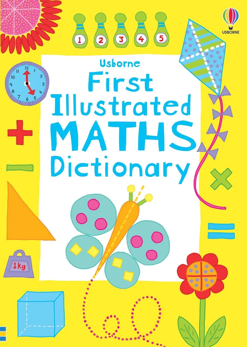 First Illustrated Maths Dictionary von Usborne – Buchfoto