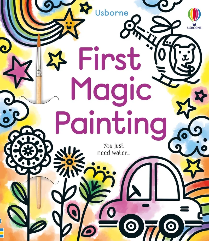 First Magic Painting- First Magic Painting fra Usborne – billede af bogen