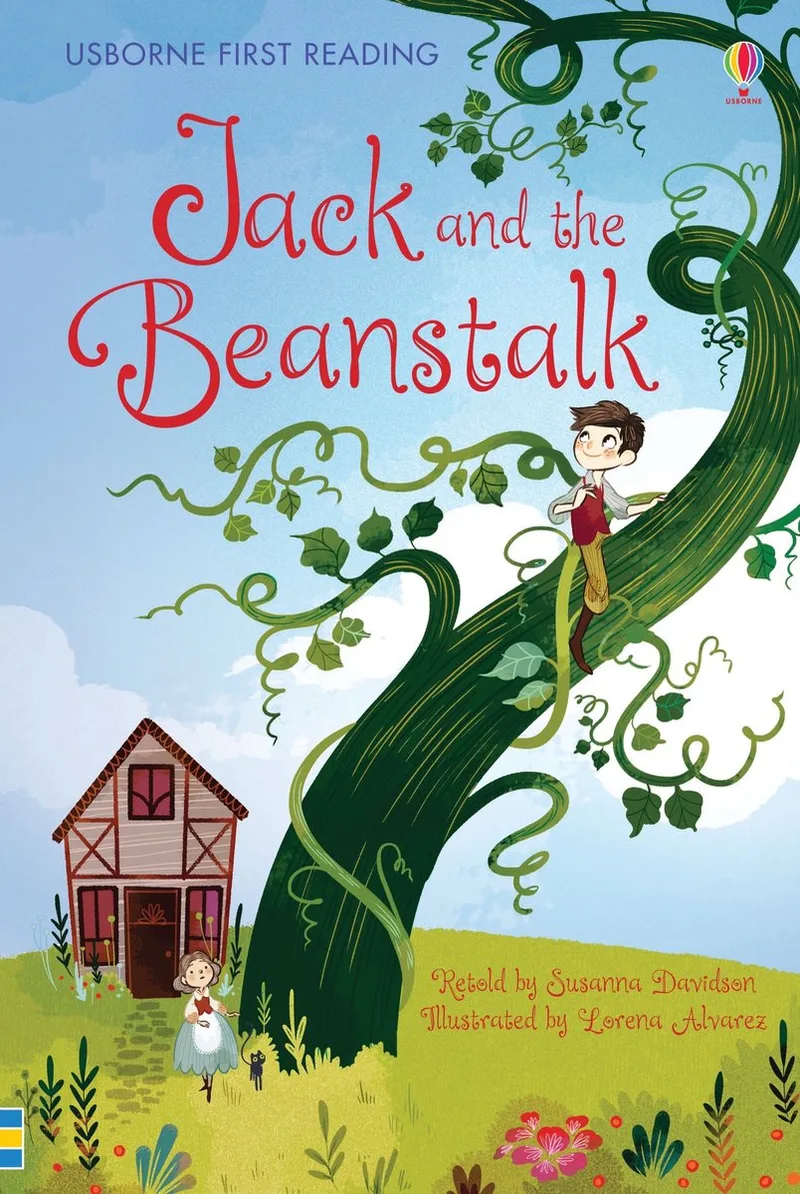 First Reading Lev 4 Jack & The Beanstalk von Usborne – Buchfoto