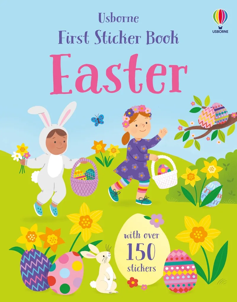 First Sticker Books- First Sticker Book Easter fra Usborne – billede af bogen