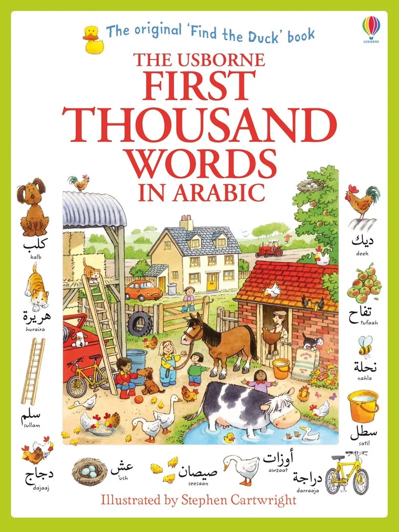 First Thousand Words In Arabic von Usborne – Buchfoto