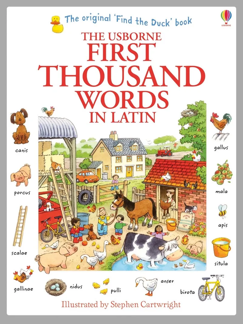 First Thousand Words In Latin von Usborne – Buchfoto