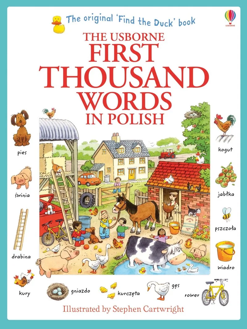 First Thousand Words In Polish von Usborne – Buchfoto