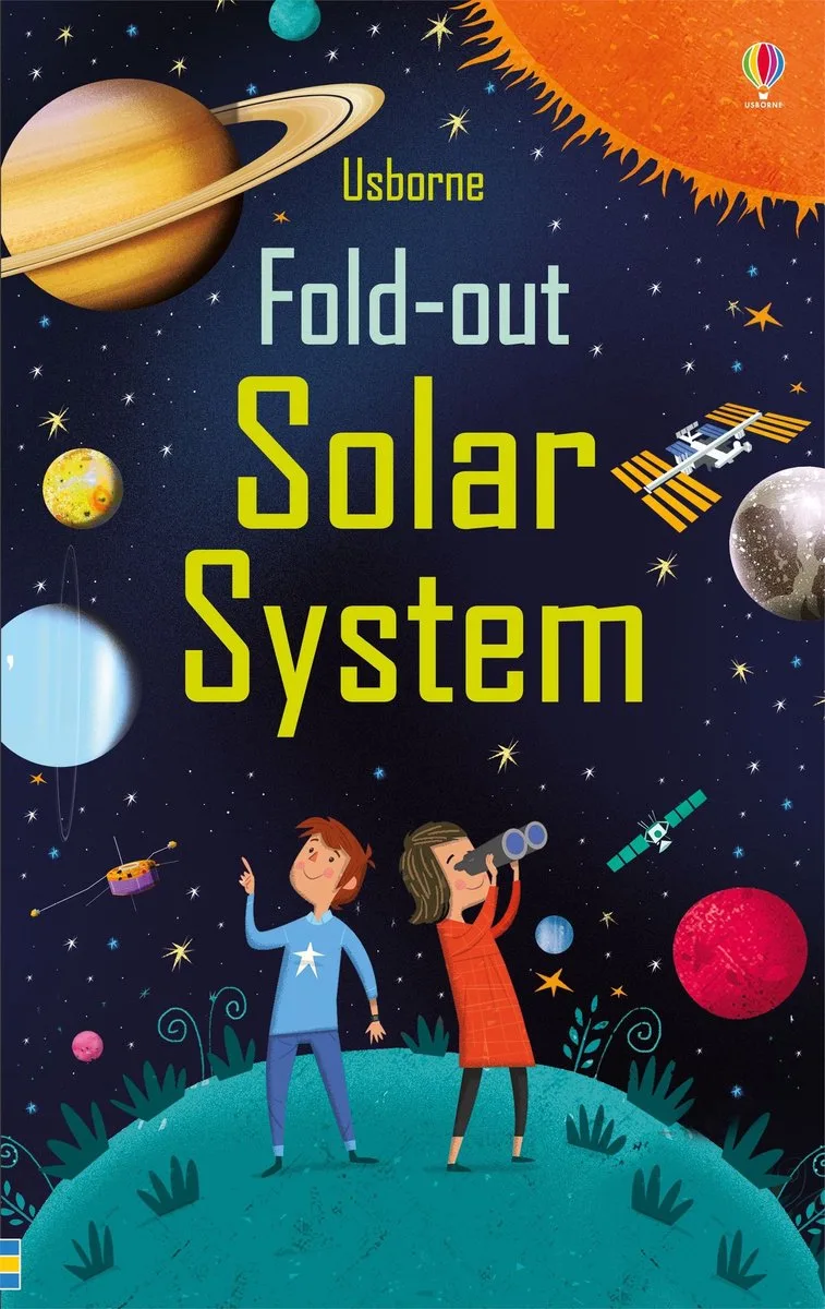 Fold-Out Solar System von Usborne – Buchfoto