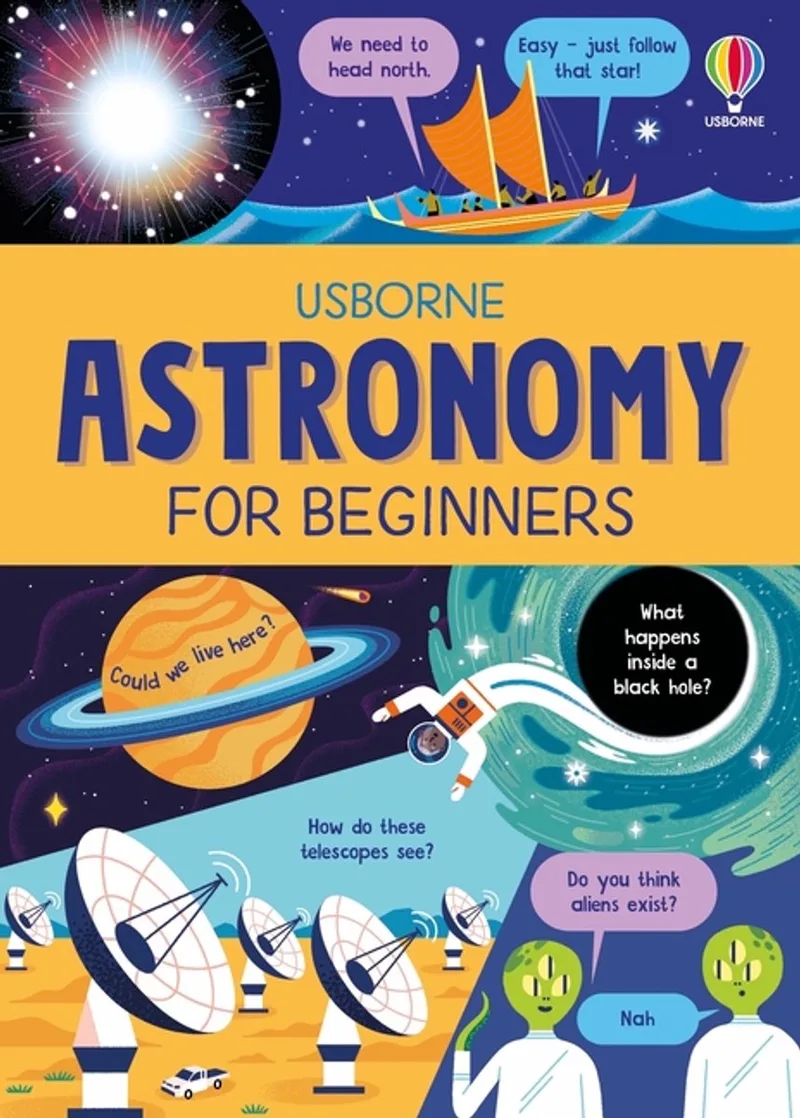 For Beginners- Astronomy For Beginners von Usborne – Buchfoto