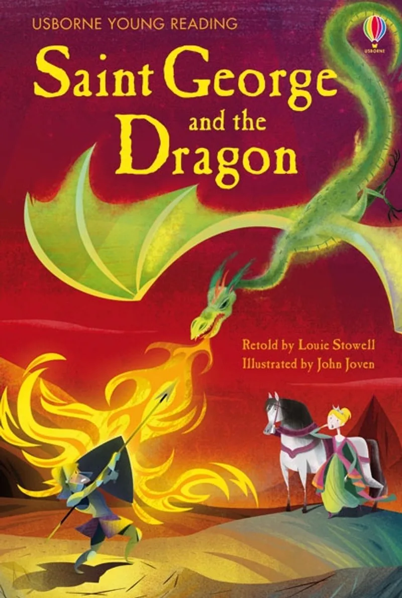 George & The Dragon von Usborne – Buchfoto