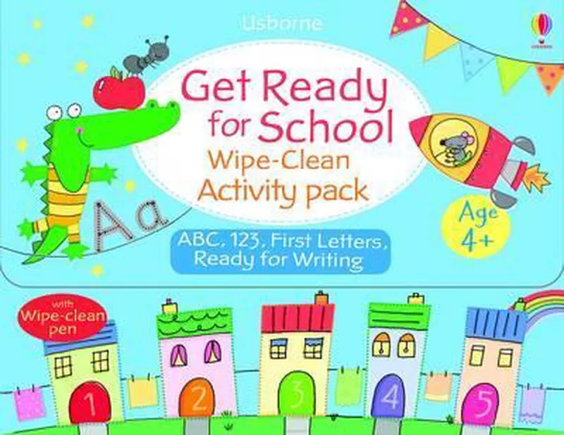 Get Ready for School von Usborne – Buchfoto