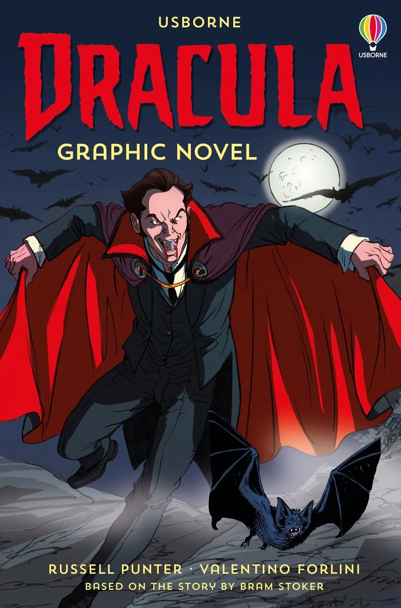 Graphic Novels- Dracula von Usborne – Buchfoto
