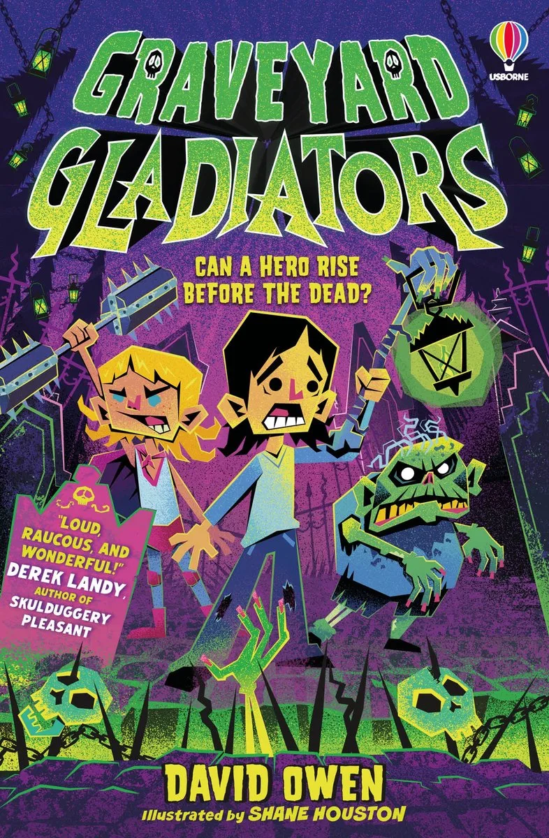 Graveyard Gladiators de Usborne – photo du livre