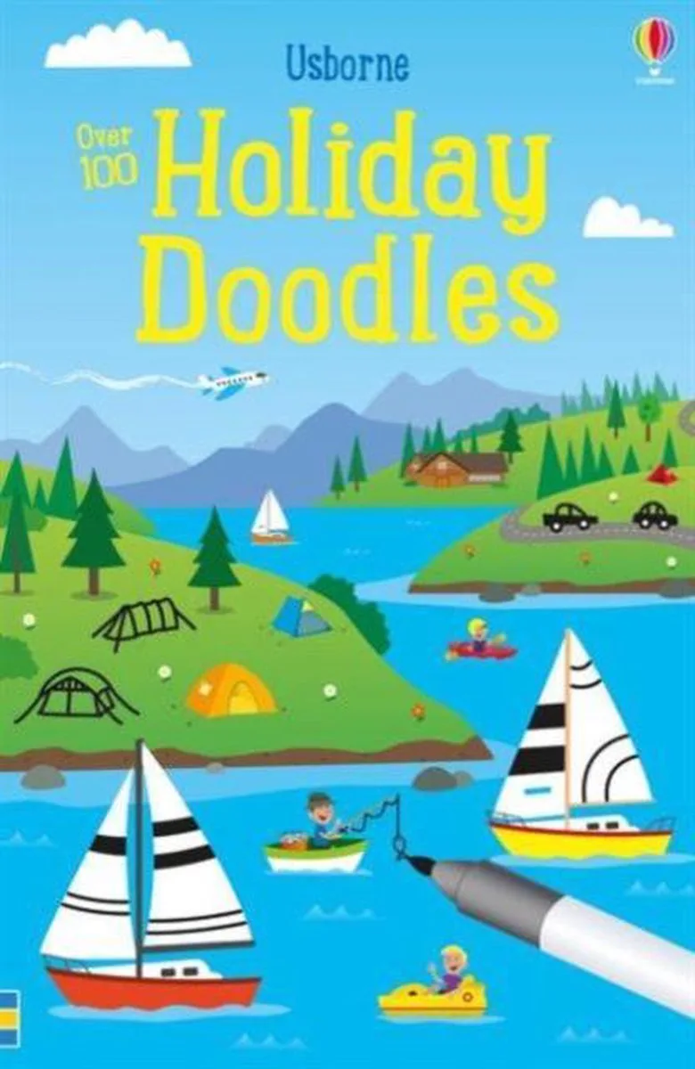 Holiday Doodles von Usborne – Buchfoto