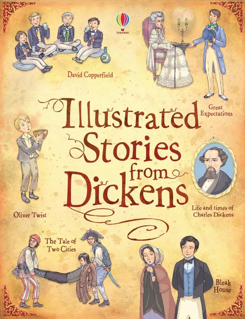 Illustrated Dickens fra Usborne – billede af bogen