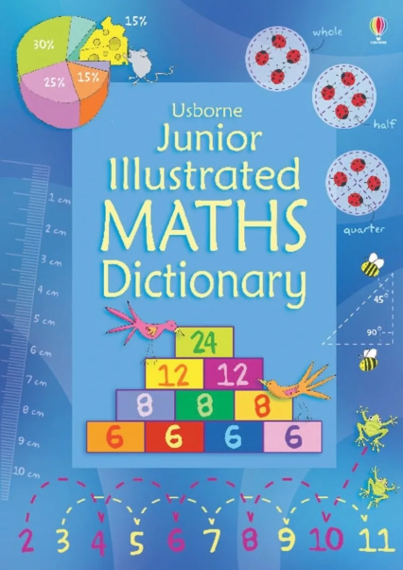 Junior Illustrated Maths Dictionary by Usborne – book photo