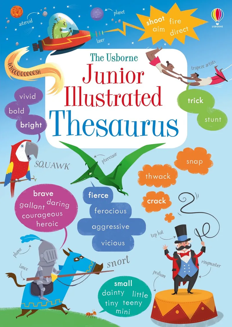 Junior Illustrated Thesaurus von Usborne – Buchfoto