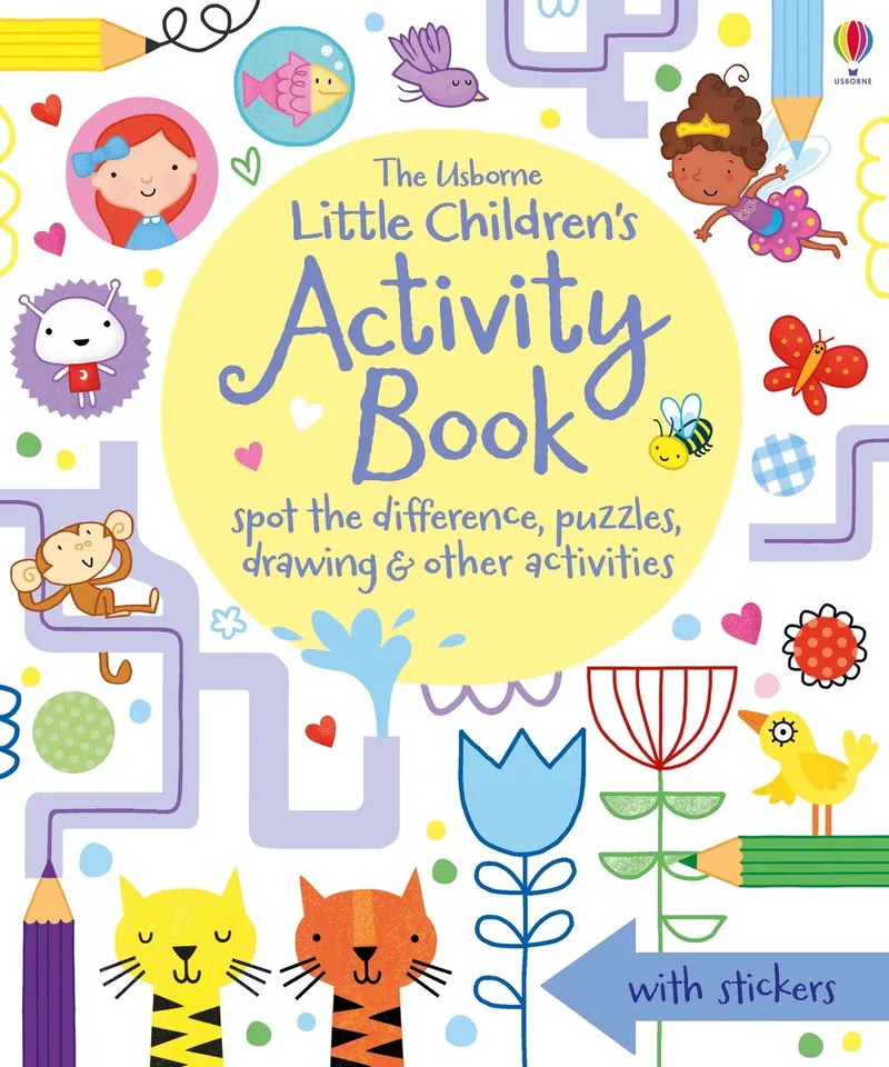 Little Childrens Activ Bk Spot Differenc von Usborne – Buchfoto