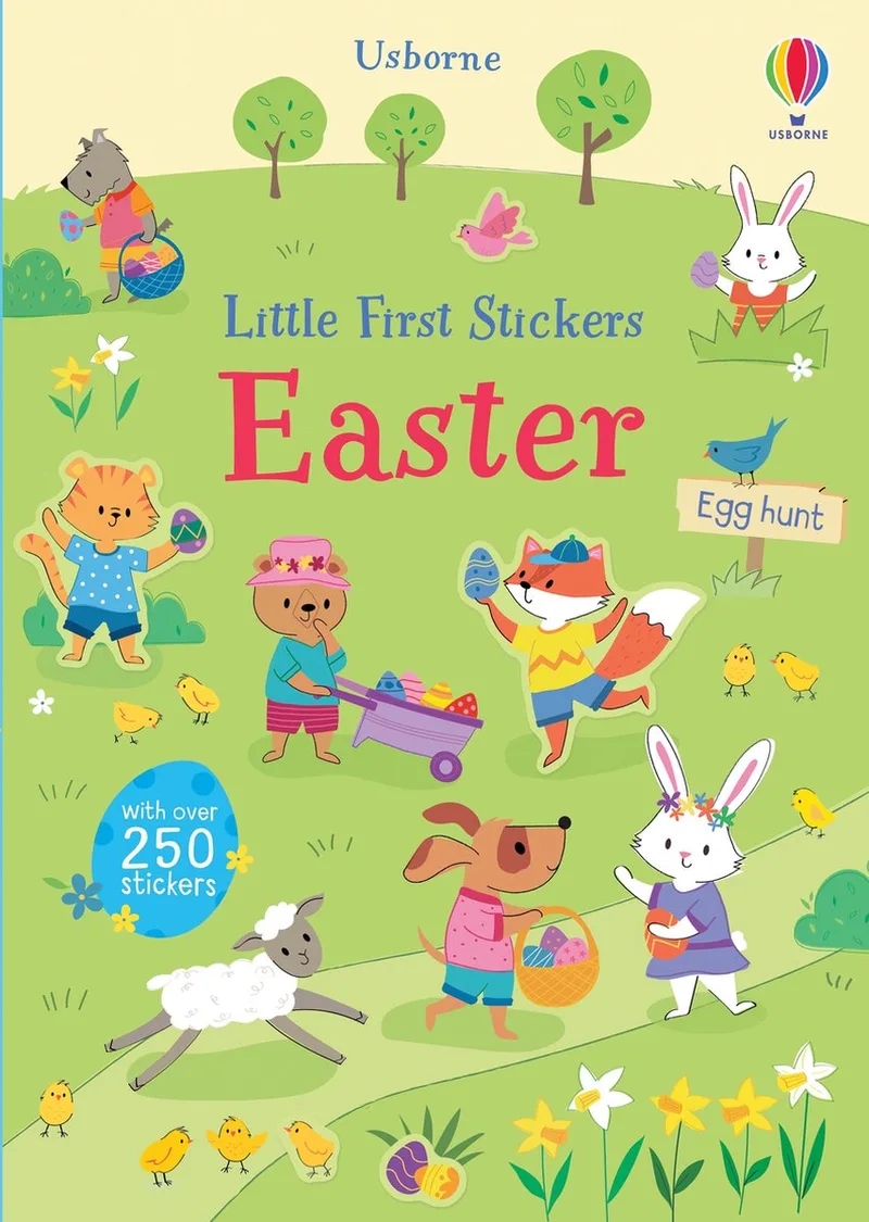 Little First Stickers Easter van Usborne – boekfoto
