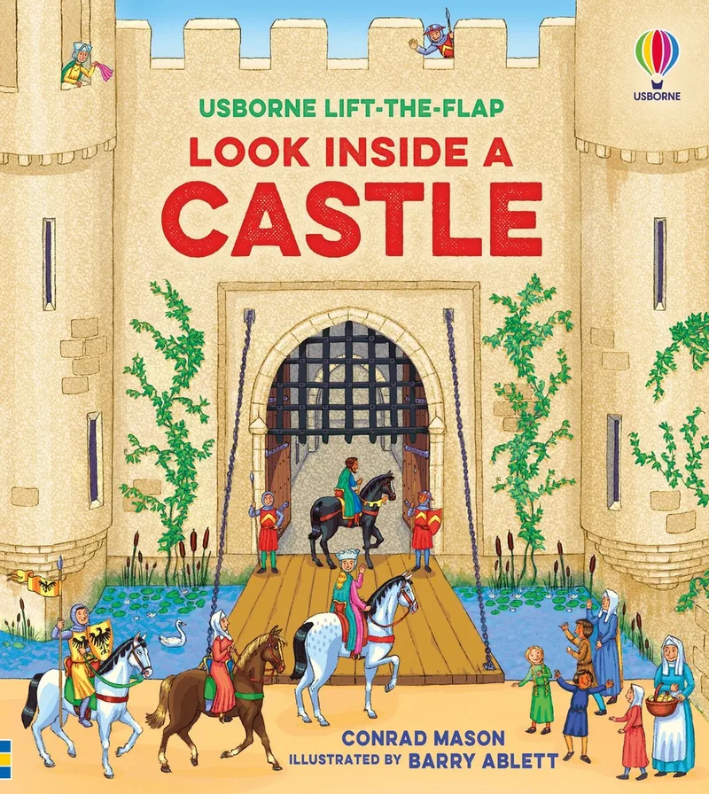 Look Inside A Castle von Usborne – Buchfoto
