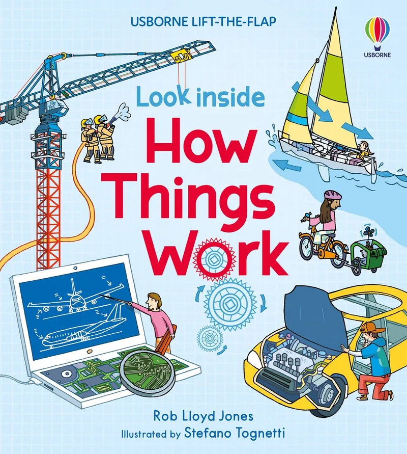 Look Inside How Things Work de Usborne – photo du livre