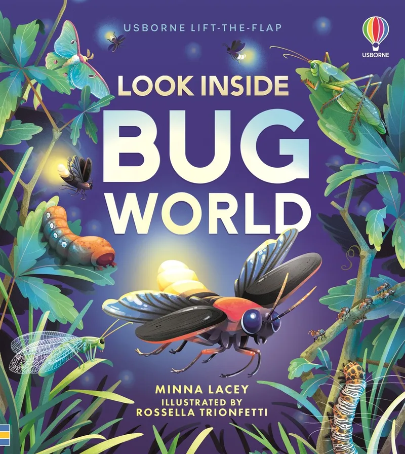 Look Inside- Look Inside Bug World von Usborne – Buchfoto