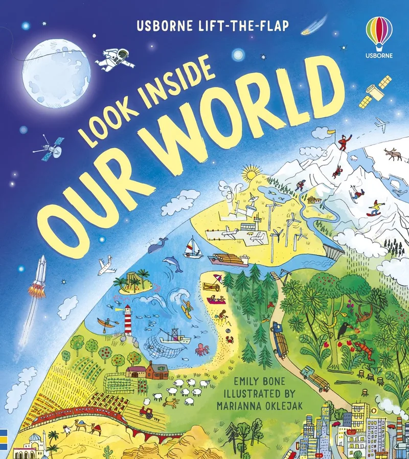 Look Inside- Look Inside Our World von Usborne – Buchfoto