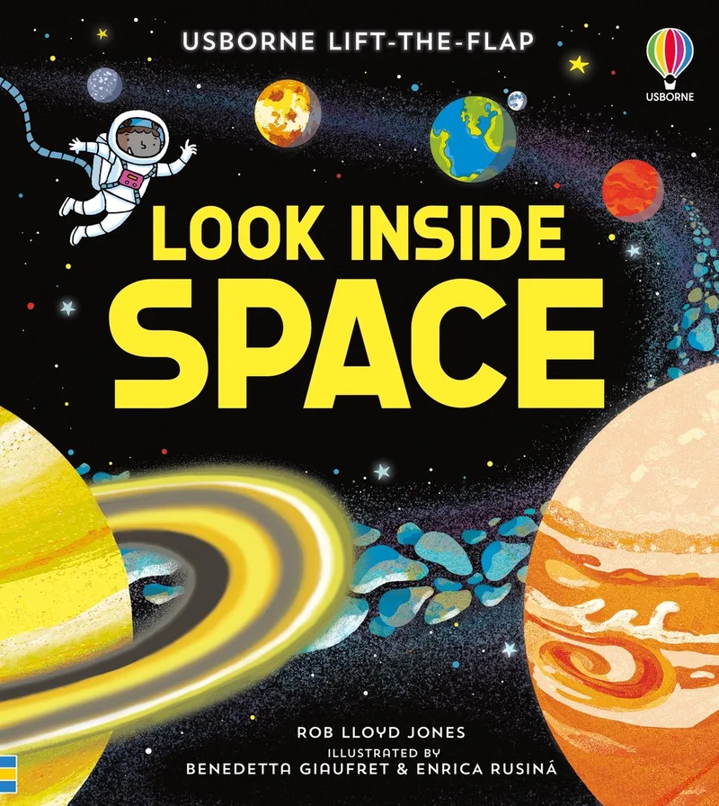 Look Inside- Look Inside Space von Usborne – Buchfoto