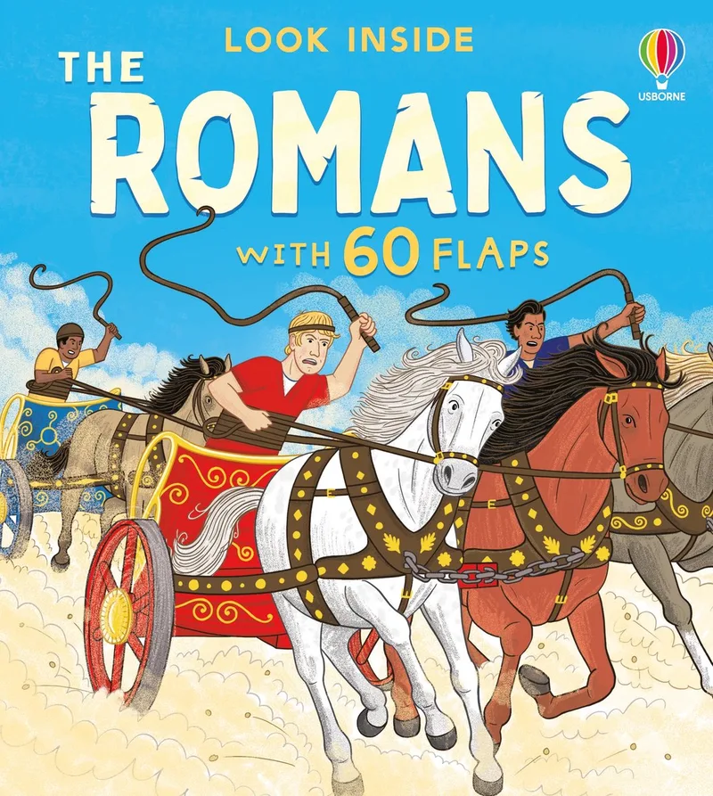 Look Inside- Look Inside the Romans fra Usborne – billede af bogen
