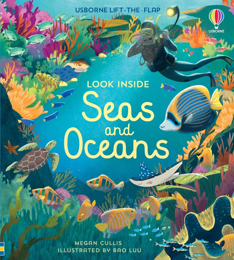 Look Inside Seas and Oceans von Usborne – Buchfoto
