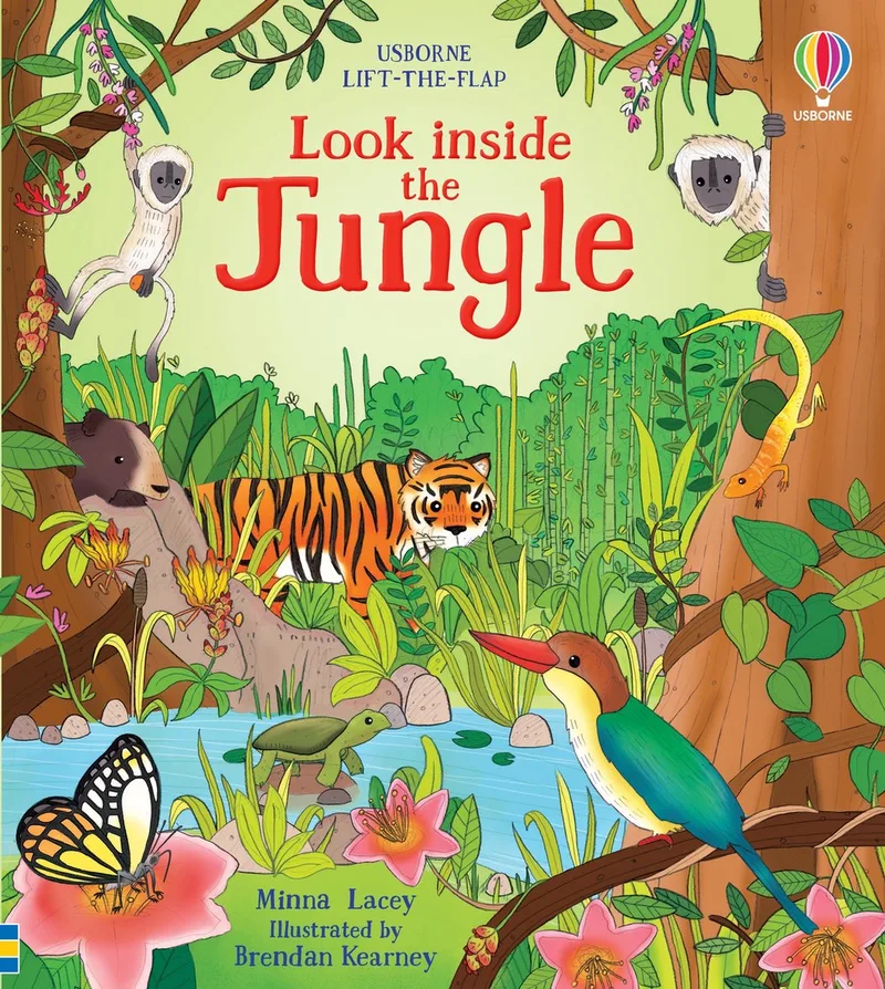 Look Inside The Jungle von Usborne – Buchfoto